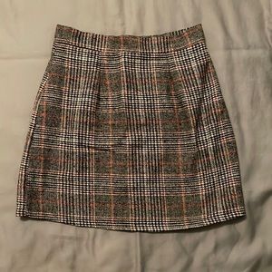 Shein multicolor plaid skirt size Small